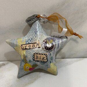 Kelly Rae Roberts 3 1/2" x 3 1/2" Star Ornament